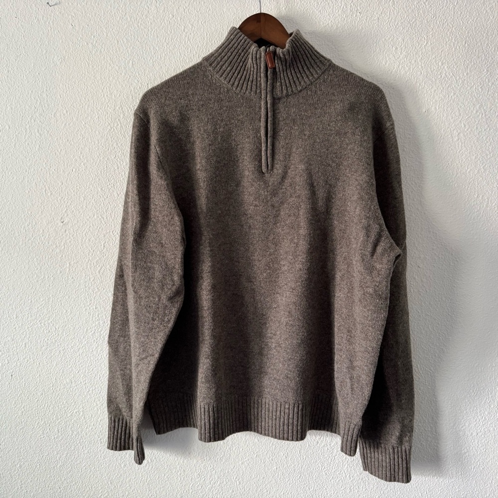 J Crew Mens Wool Preppy Sweater Old Money Minimalist XL Classic Unisex - Picture 13 of 13